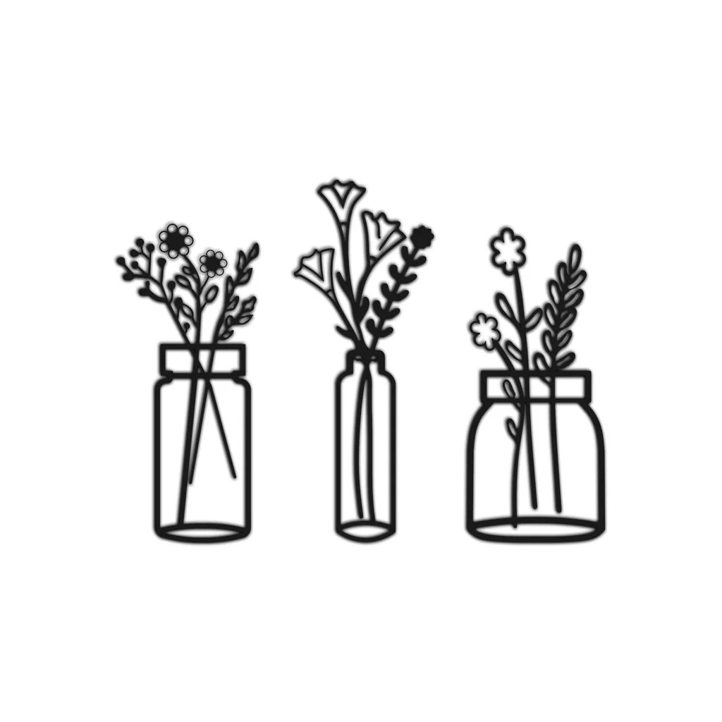Flowers In cups