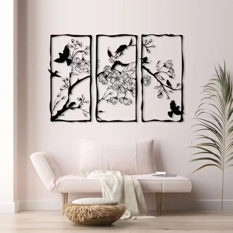 Three Flowers Frames